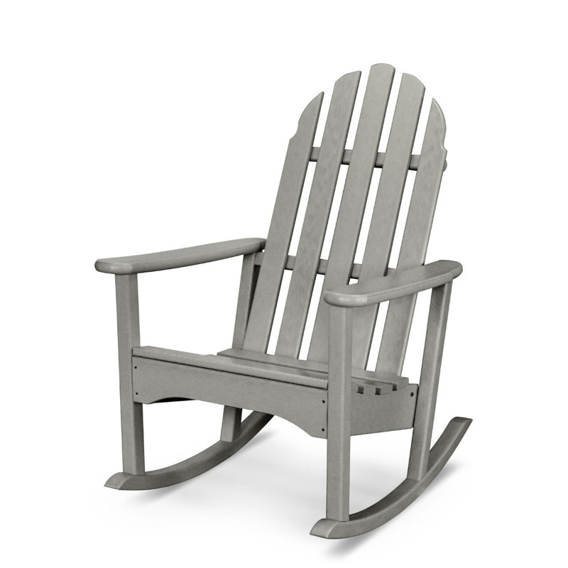 POLYWOOD® Classic Plastic Rocking Adirondack Chair & Reviews | Wayfair